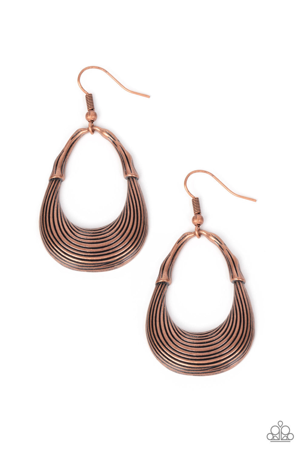 Terra Timber Copper Earrings (Yellow 130)