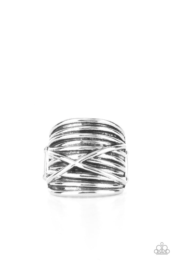 Urban Overlap Silver Ring (Yellow 151)