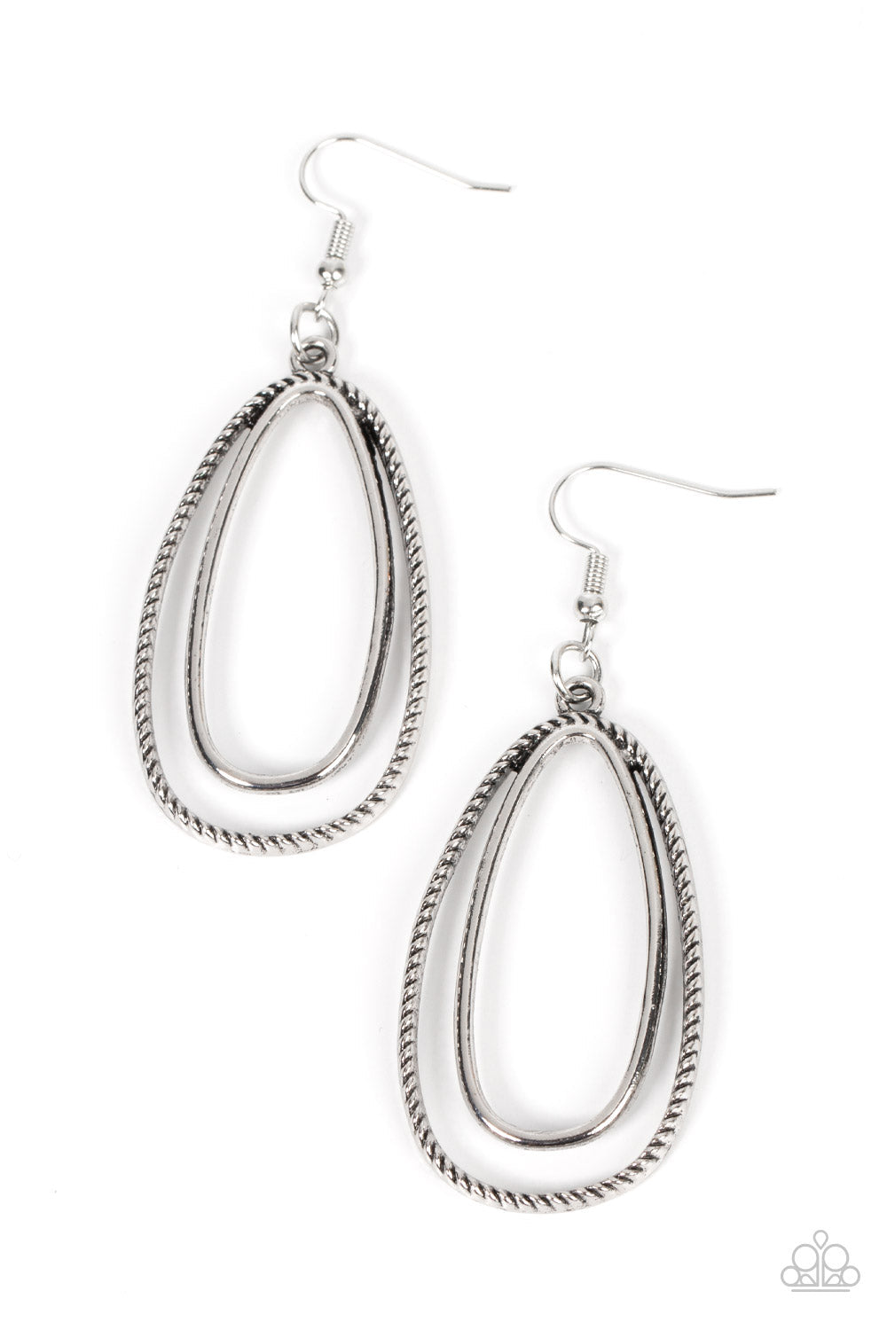 Lend Me Your Lasso Silver Earrings (Yellow 145)