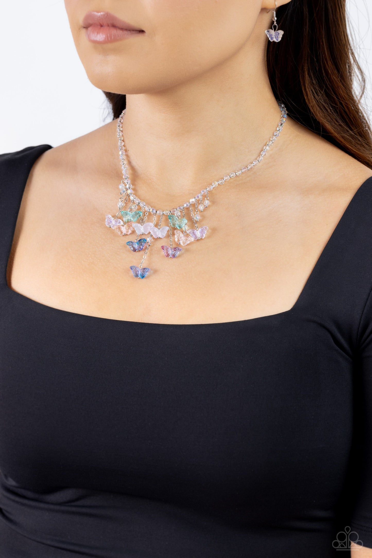 Majestic Metamorphosis Multi Necklace (Pinky 143)