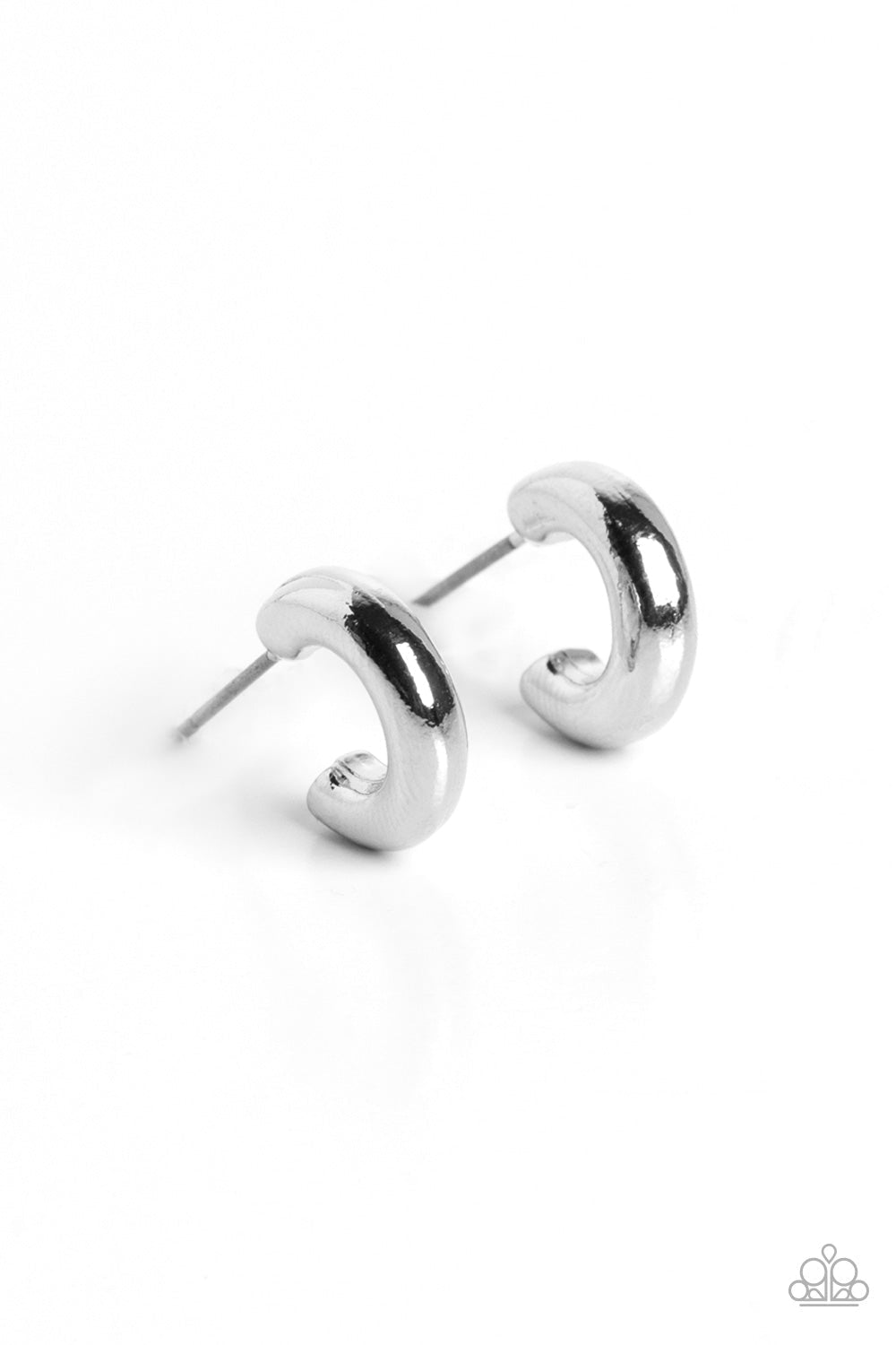 Catwalk Curls Silver Earrings (Spicy 177)