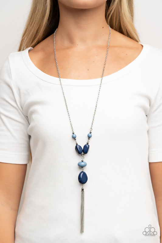 Heavenly Harmony Blue Necklace (Yellow 190)