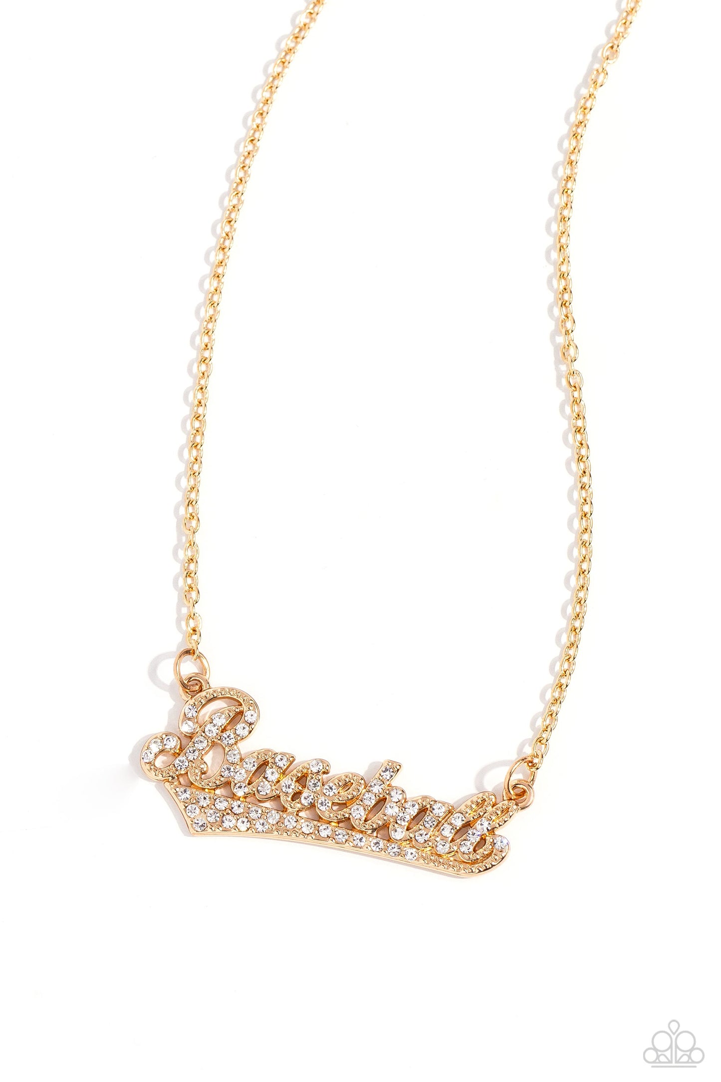 Home Run Haute Gold Necklace (Pinky 1986)