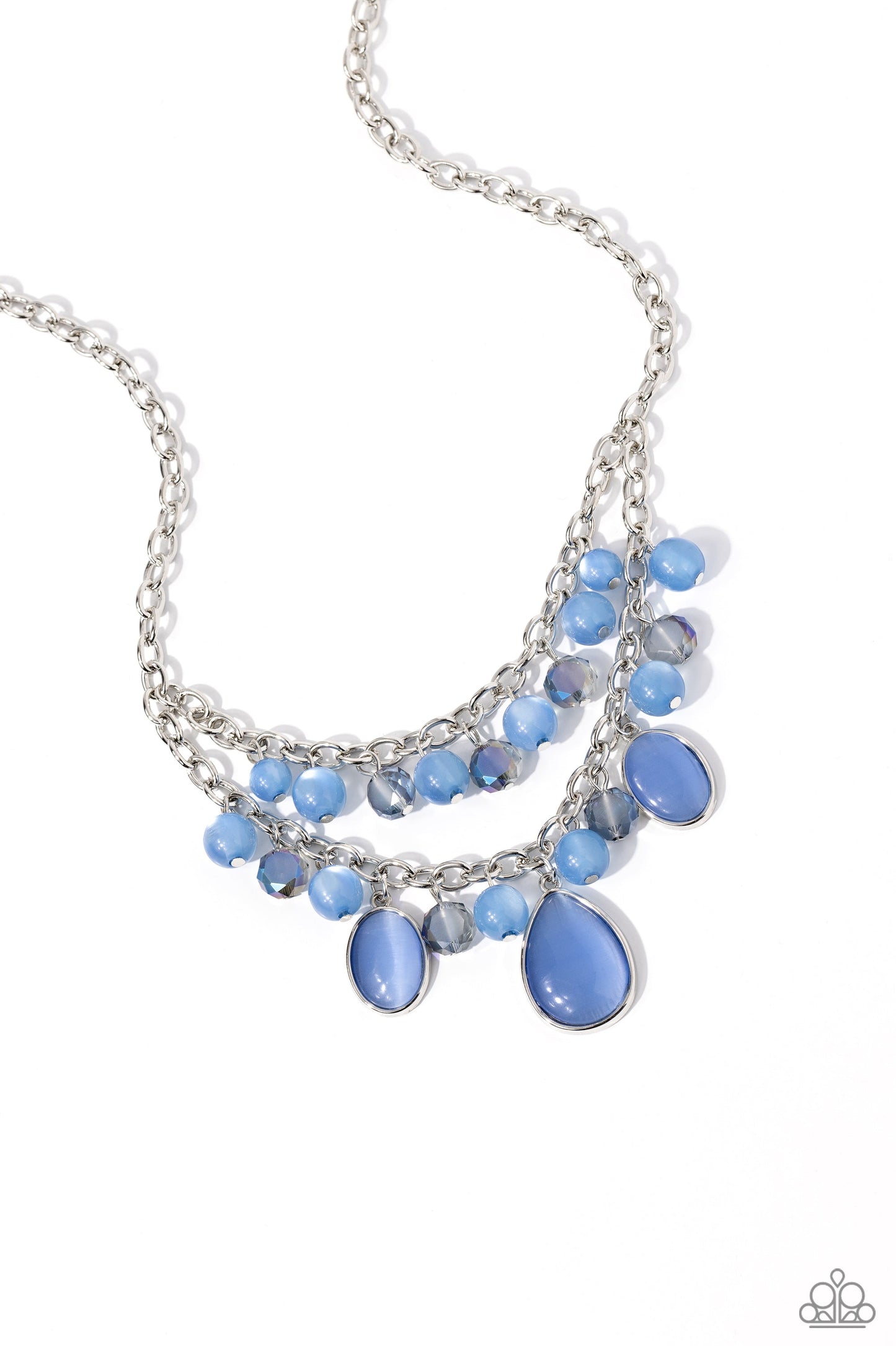 Dewy Disposition Blue Necklace (Pinky 1987)