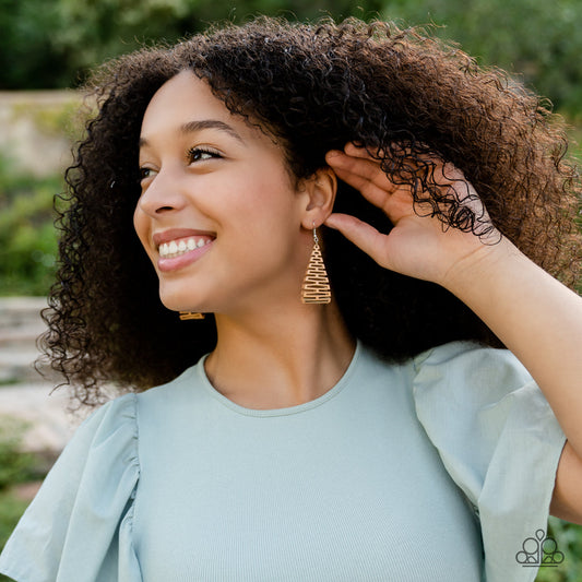 Urban Delirium Brown Earrings (Pinky 171)