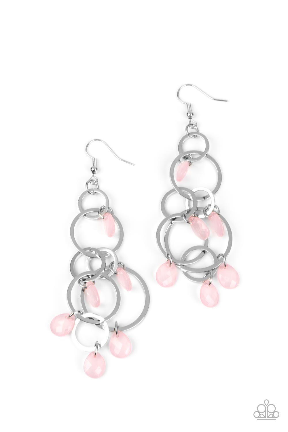 Dizzyingly Dreamy Pink Earrings (Pinky 180)