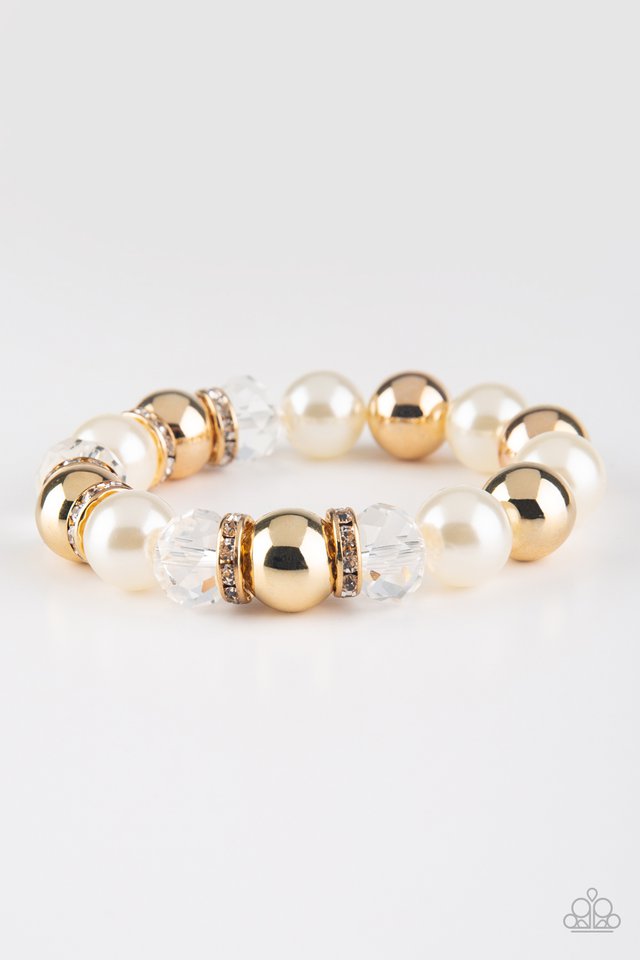 Camera Chic White Bracelet (Yellow 176)