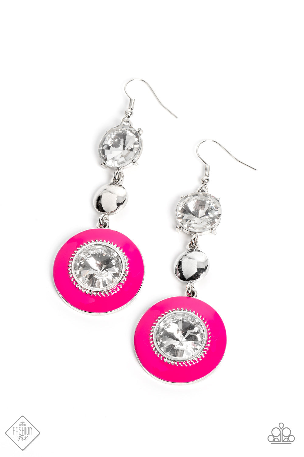 Dame Disposition Pink Earrings (Pinky 146)