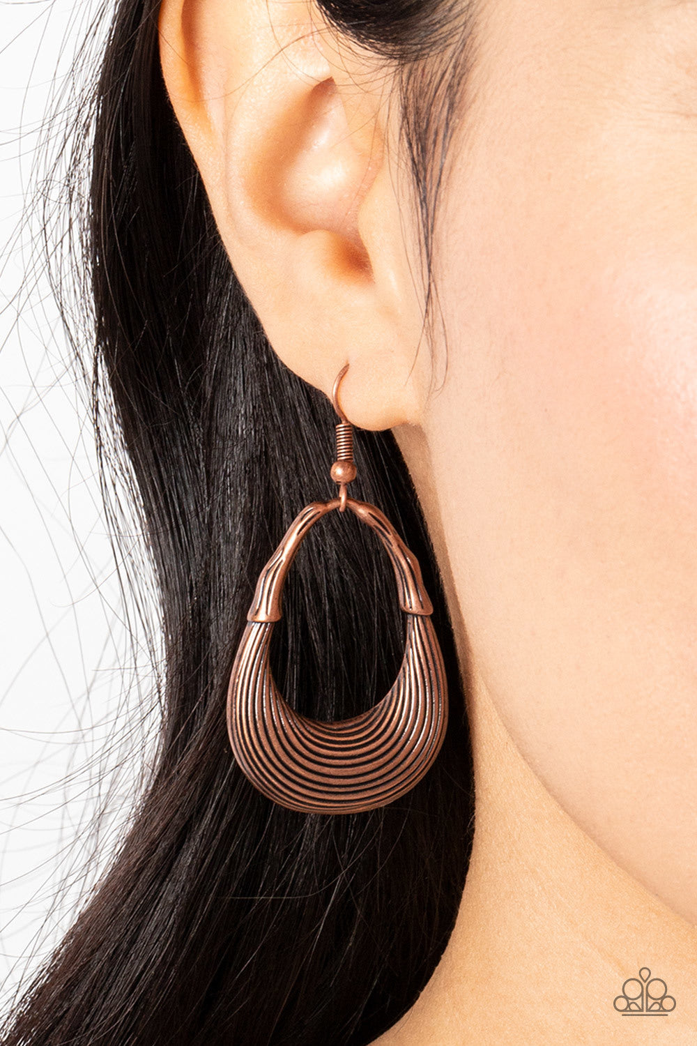 Terra Timber Copper Earrings (Yellow 130)