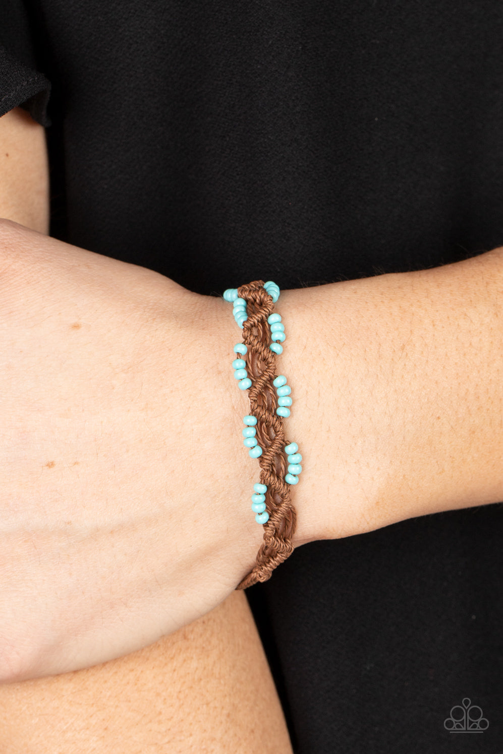 Cast a Wide Net Blue Urban Bracelet (Pinky 188)