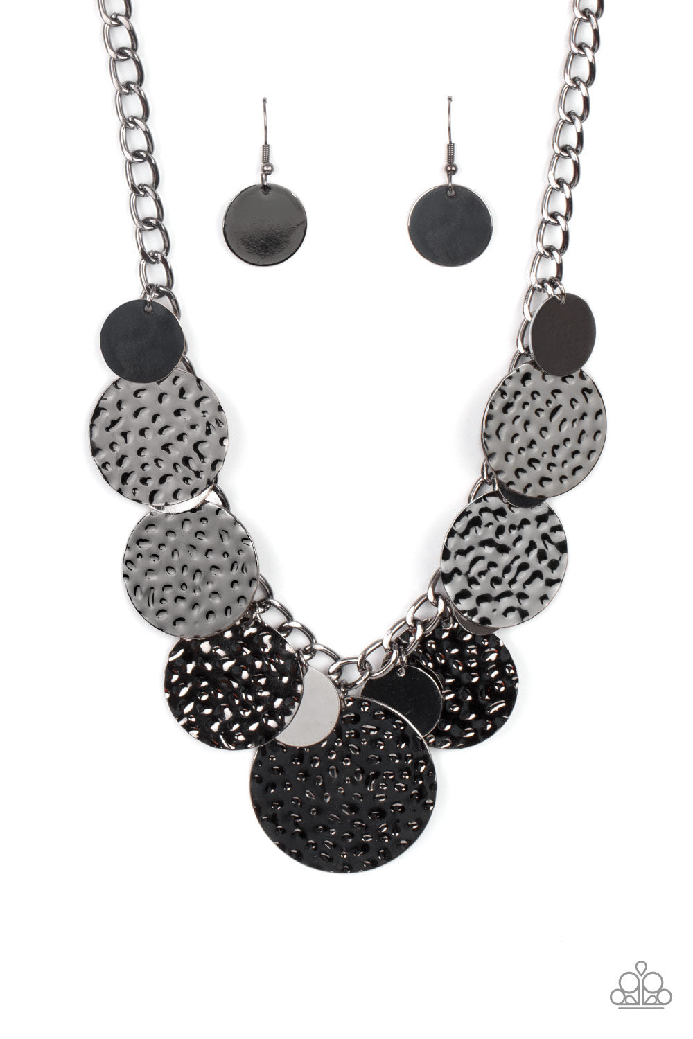 Industrial Grade Glamour Black Necklace (Pinky 108)