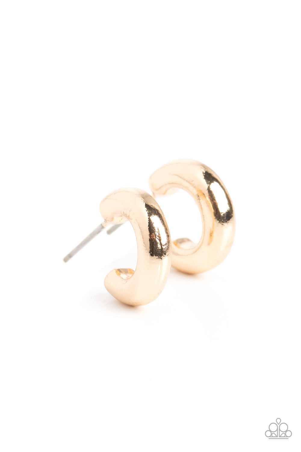 Catwalk Curls Gold Earrings (Spicy 196)