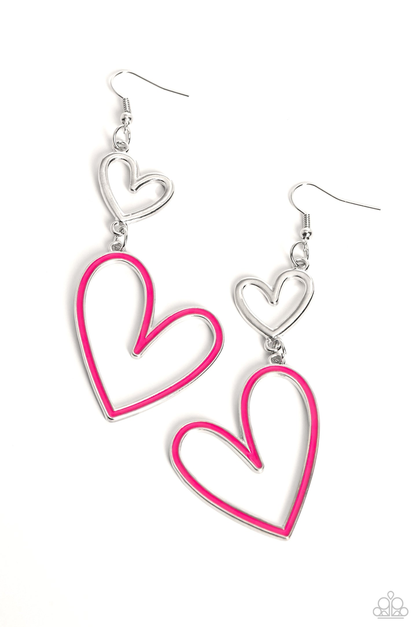 Pristine Pizzazz Pink Earrings (Pinky 122)