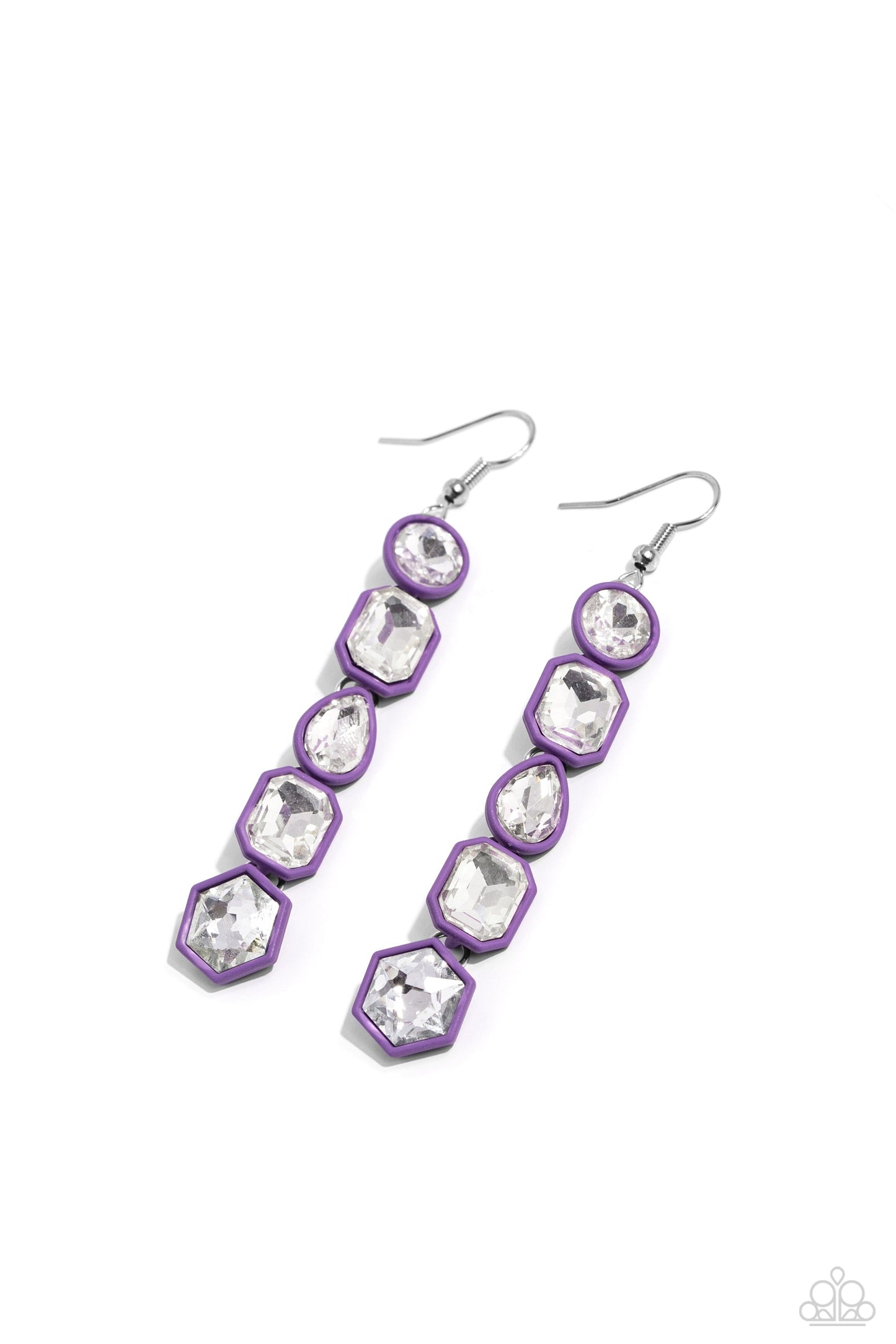 Developing Dignity Purple Earrings (Pinky 137)