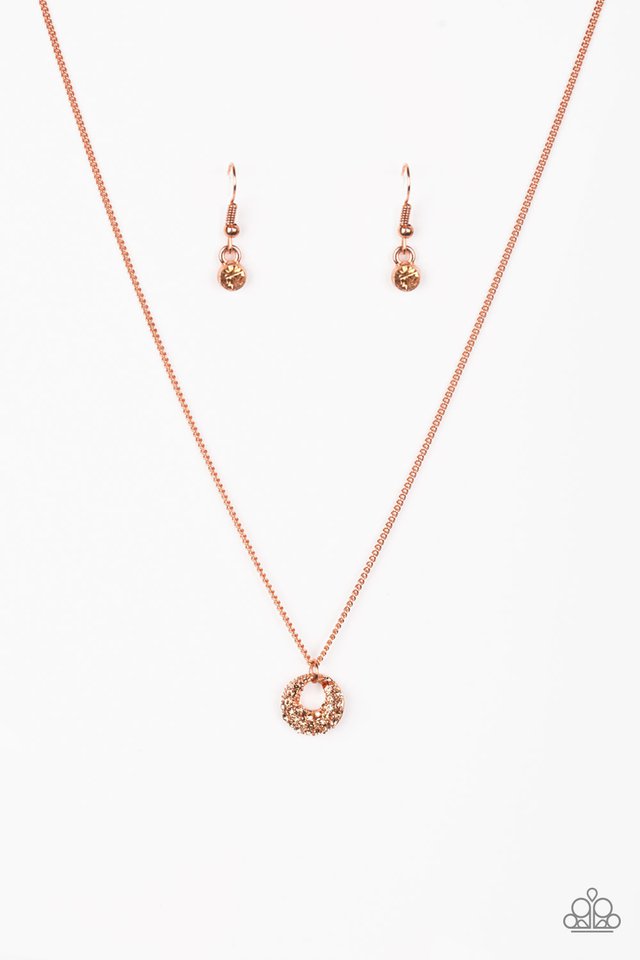 One Small Step for Glam Copper Necklace (Yellow 105)