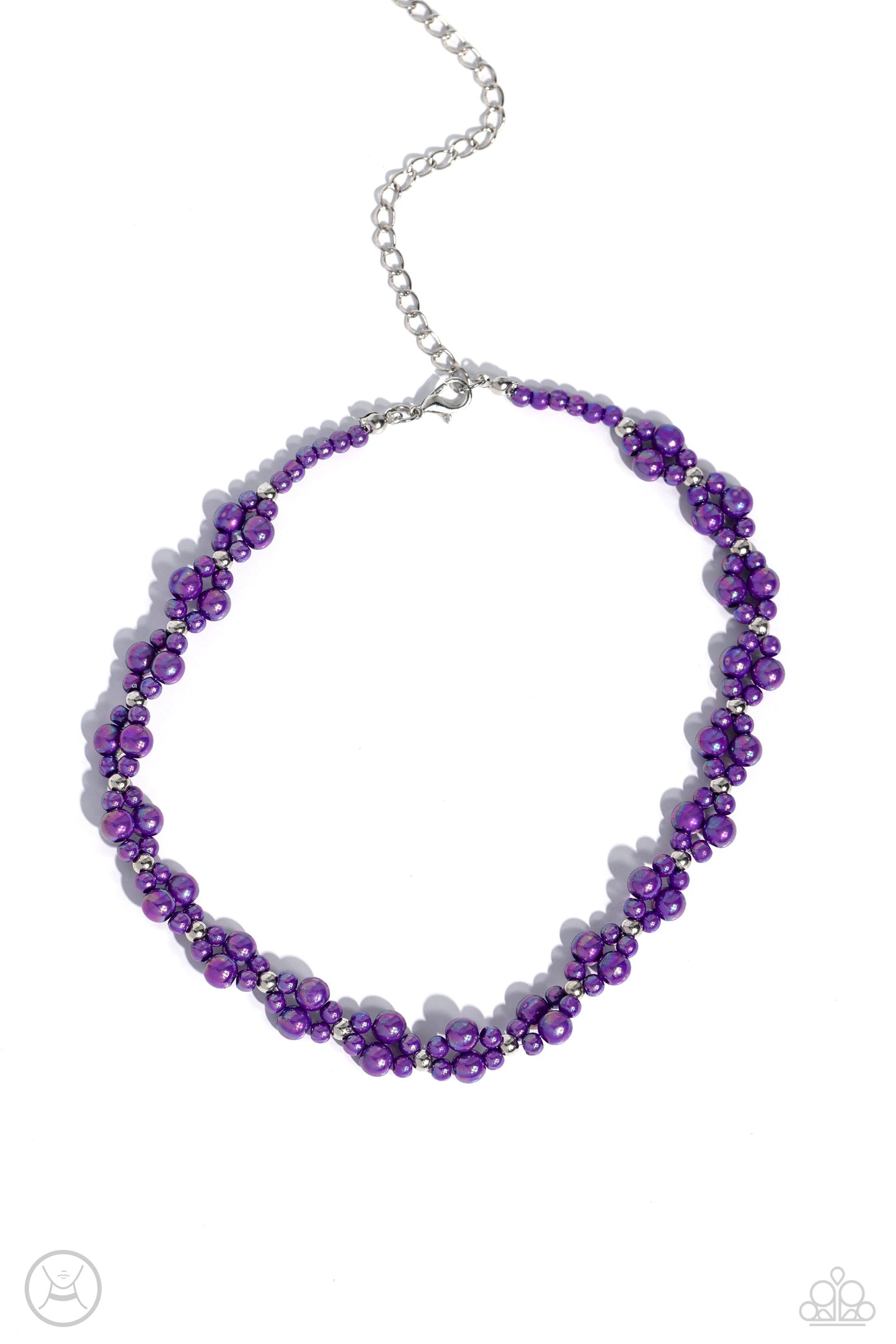 Dreamy Duchess Purple Necklace (Orange 1860)