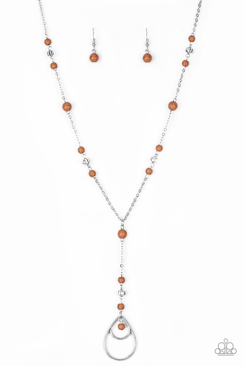 Sandstone Savannah Brown Necklace (Orange 1927)