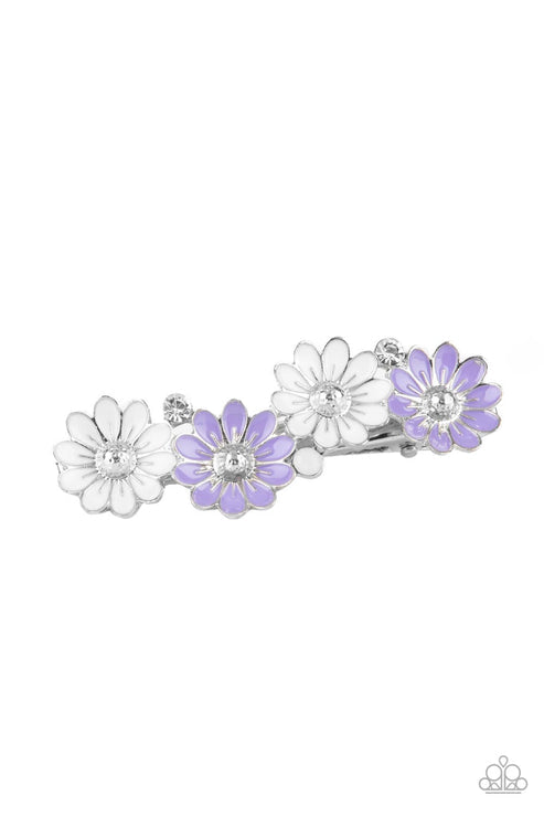 Ok, BLOOMER Purple Hair Clip (Orange 1276)