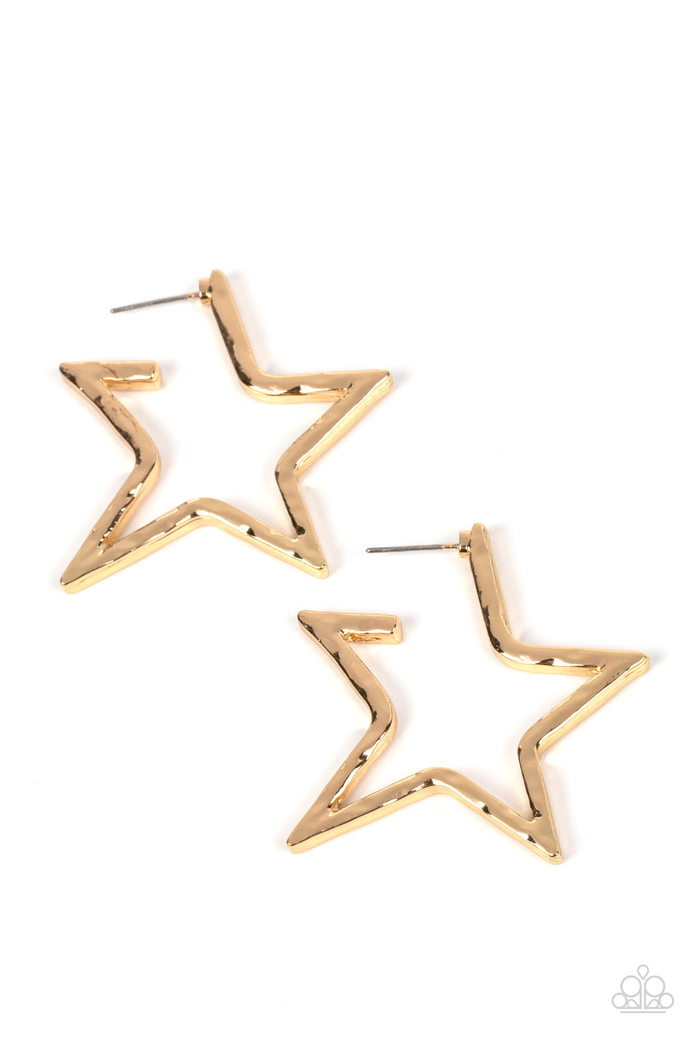 All-Star Attitude Gold Earrings (Yellow 113)