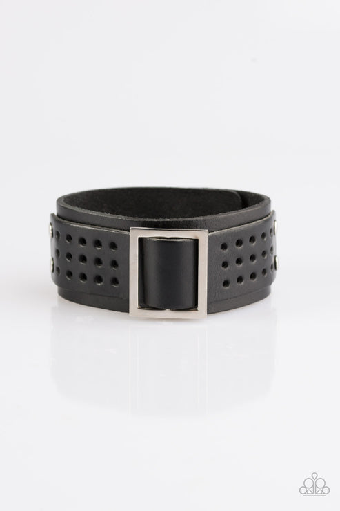 Urban Runner Black Bracelet (Orange 1717)