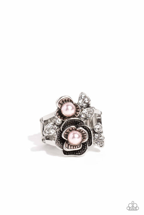 Fine-BLOOMING Pink Ring (Yellow 1612)