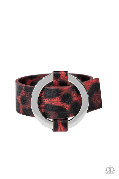 Jungle Cat Couture Red Urban Bracelet (Orange 1718)