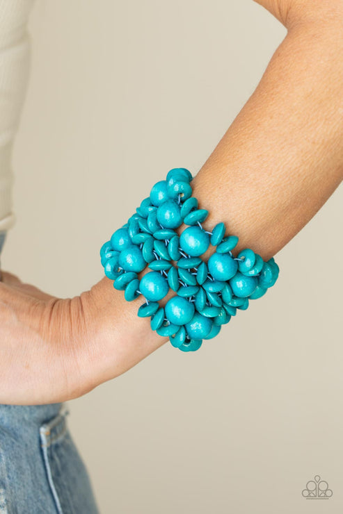 Island Mixer Blue Bracelet (Orange 1223)