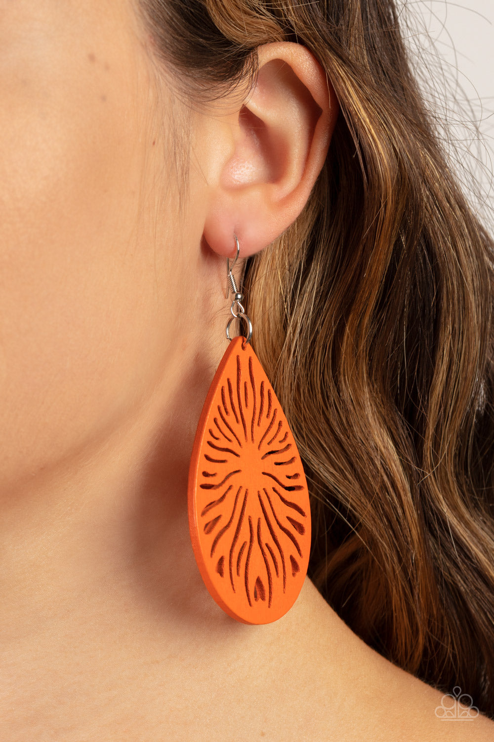 Sunny Incantations Orange Earrings (Yellow 1678)