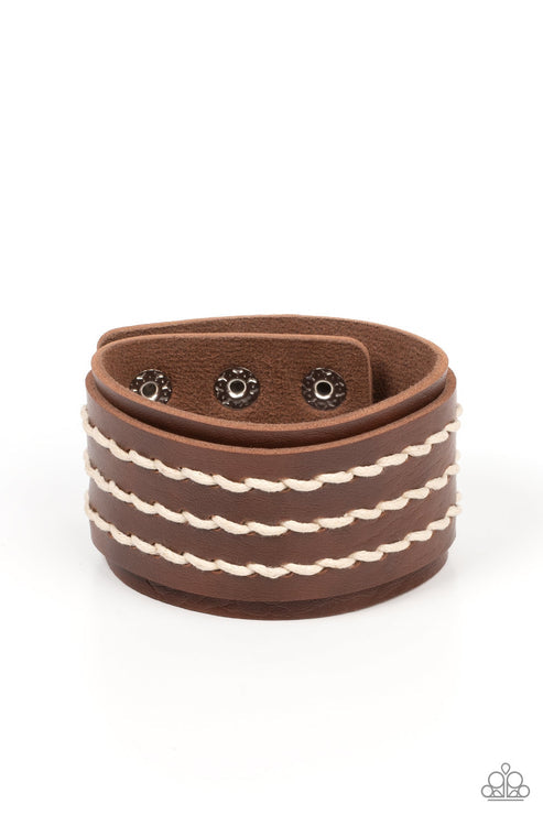 Real Ranchero Brown Urban Bracelet (Orange 1715)