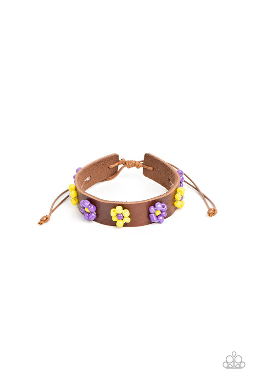 Flowery Frontier Purple Urban Bracelet (Orange 1155)