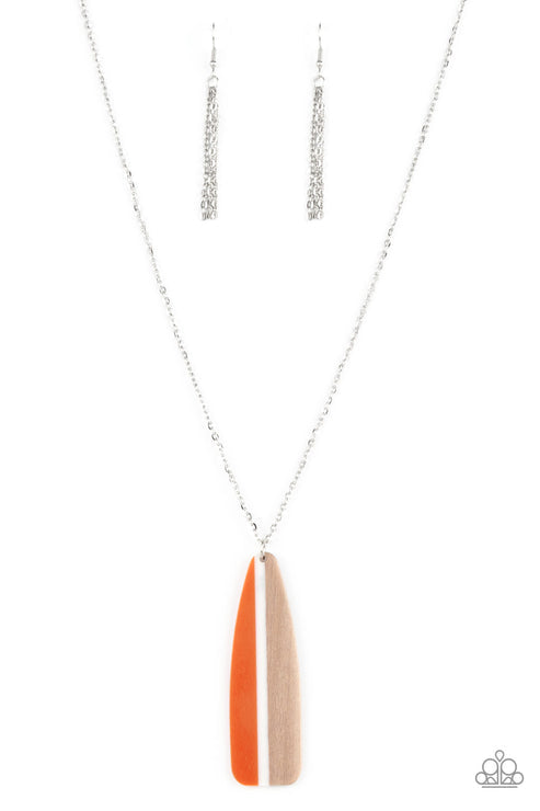 Grab a Paddle Necklace (Orange 1239)