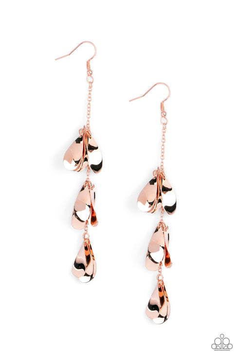 Arrival CHIME Copper Earrings (Orange 1165)