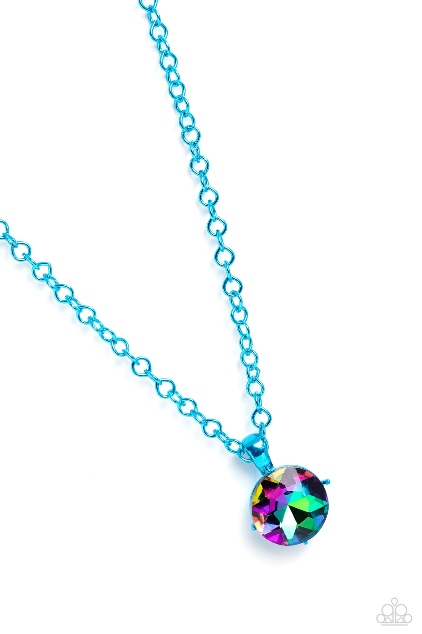 Las Vegas DIP Blue Necklace (Orange 1384)