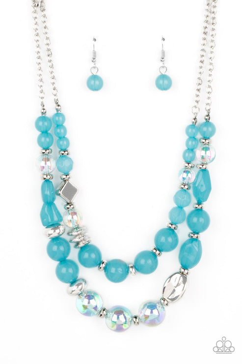 Mere Magic Blue Necklace (Orange 1104)