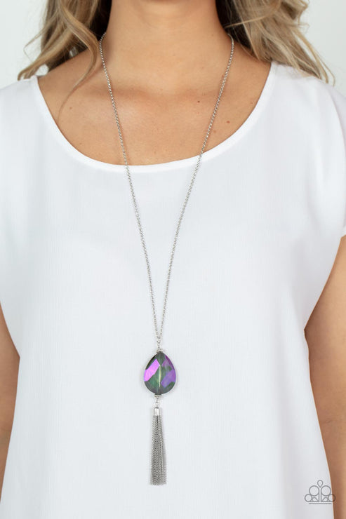 Interstellar Solstice Purple Necklace (Orange 1131)