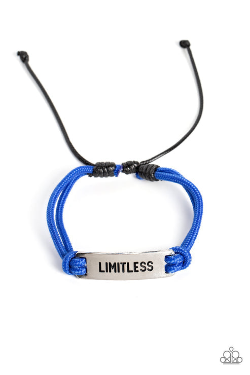 Limitless Layover Urban Blue Bracelet (Orange 1367)