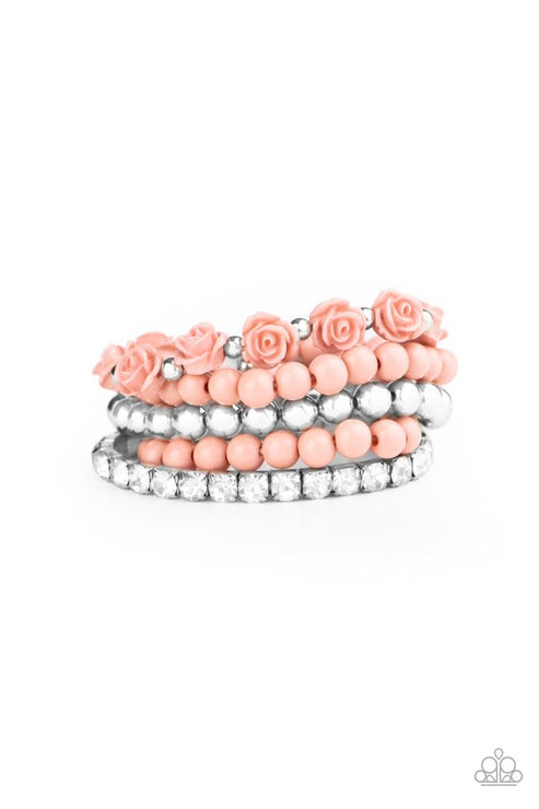 Rose Garden Grandeur Pink Bracelets (Hot Pink 17)