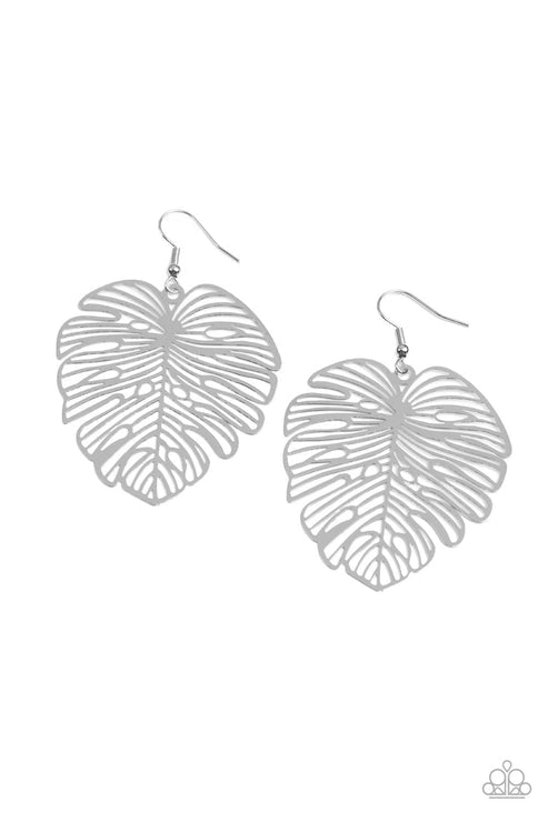 Palm Palmistry Silver Earrings (Spicy 347)