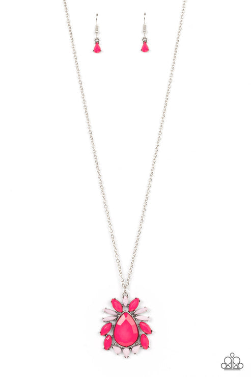 Indie Icon Pink Necklace (Orange 1143)