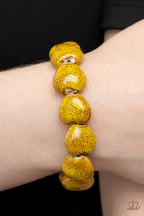 GLAZE a Trail Yellow Bracelet (Yellow 100)