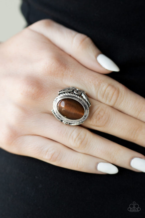 Deep Freeze Brown Ring (Orange 1185)