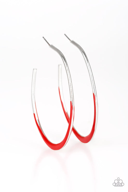 So Seren-DIP-itous Red Earrings (Orange 1180)