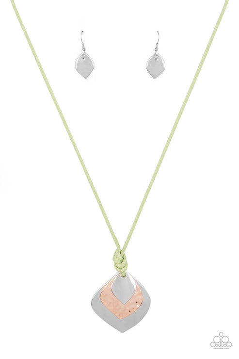 Face The ARTIFACTS Green Necklace (Orange 1055)