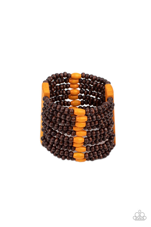 Tropical Trendsetter Orange Bracelet (Orange 1511)