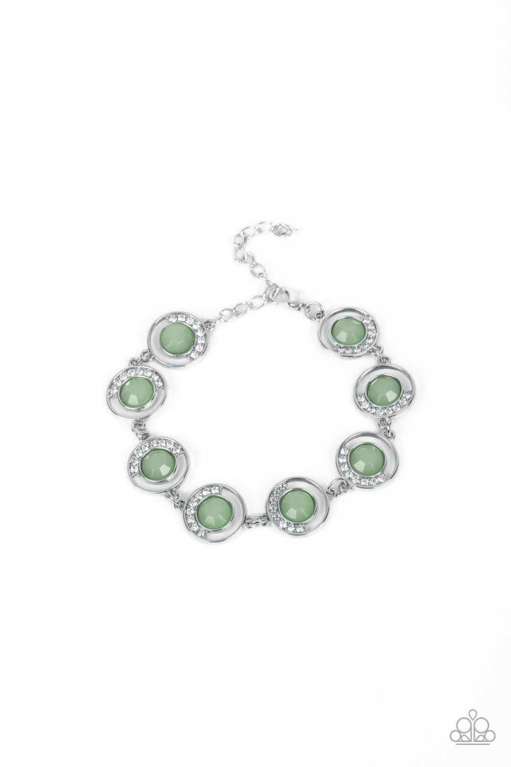 Twinkling Trajectory Green Bracelet (Orange 1417)