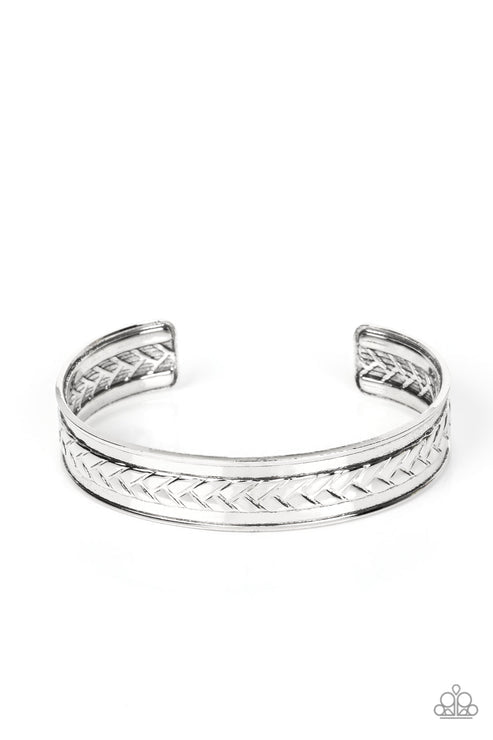 Hot on the TRAILBLAZER Silver Bracelet (Orange 1142)