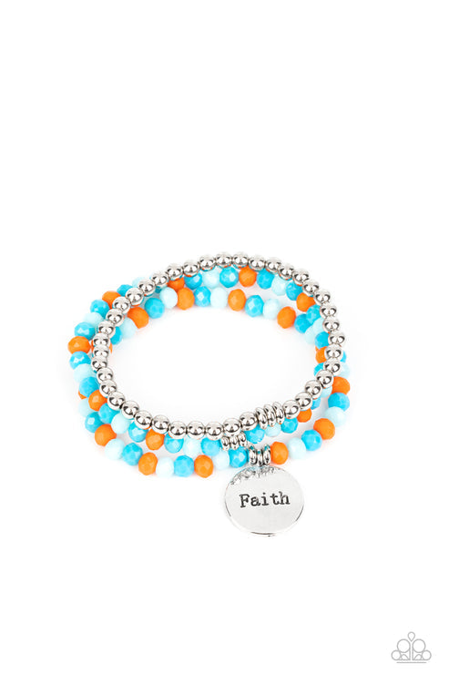 Fashionable Faith Multi Bracelet (Yellow 1265)