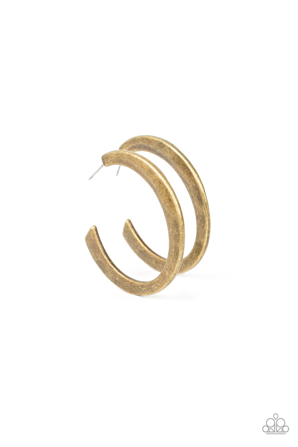 Learning Curve Brass Earrings (Spicy 119)