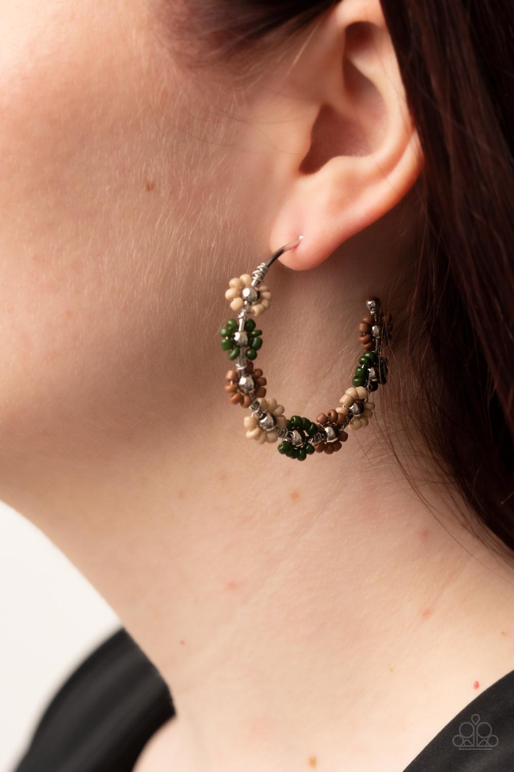 Growth Spurt Green Earrings (Orange 1968)