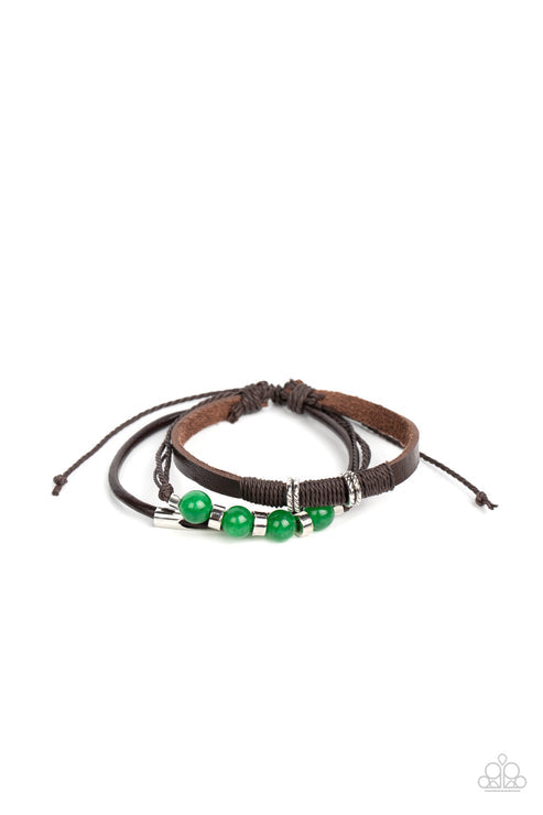 Amplified Aloha Green Urban Bracelet - (Yellow 1593)